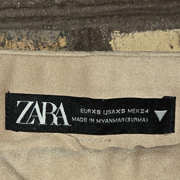 Zara suede skirt - Picture 4 of 4